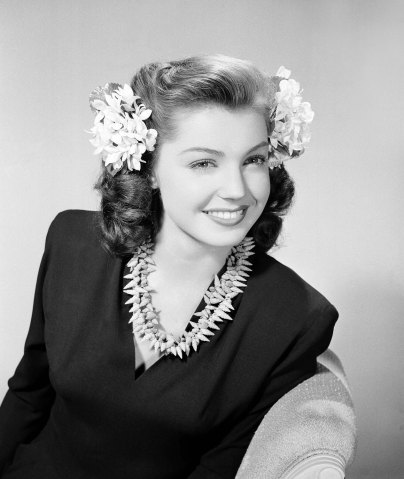 Esther Williams is shown in Hollywood, July 13, 1943. (AP Photo)